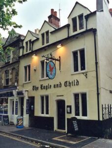 Oxford's Eagle and Child - Front View