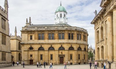 Sheldonian Theatre, Oxford. Image courtesy of Billy Wilson Via Flickr Commons.