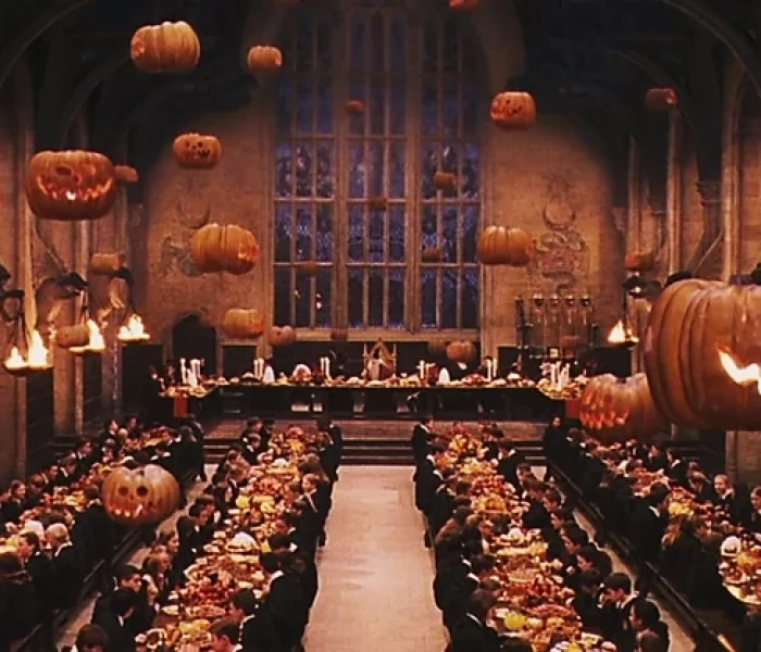 The Great Hall during Halloween