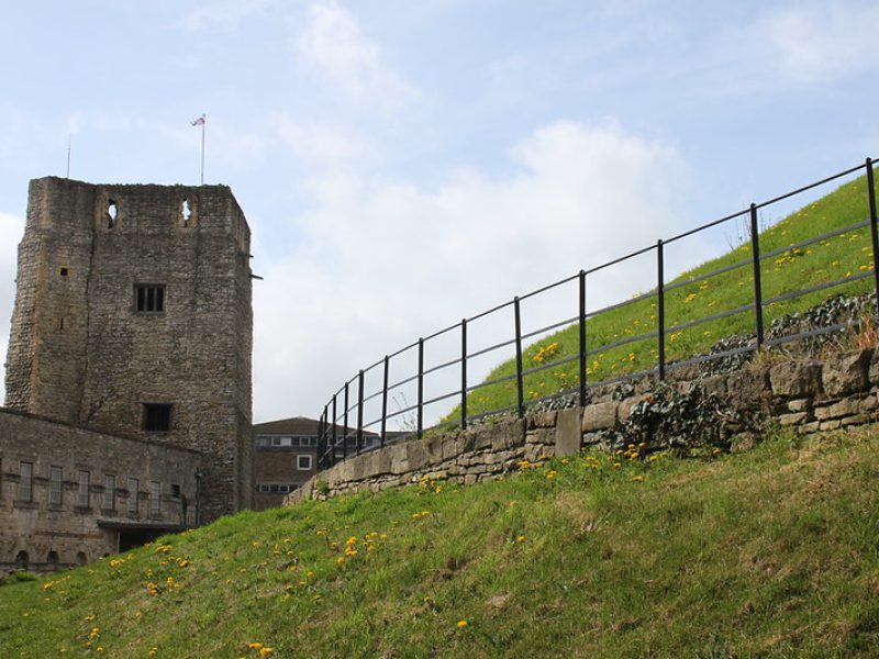 St George’s Tower in Oxford Castle. Image courtesy of Tejvan Pettinger