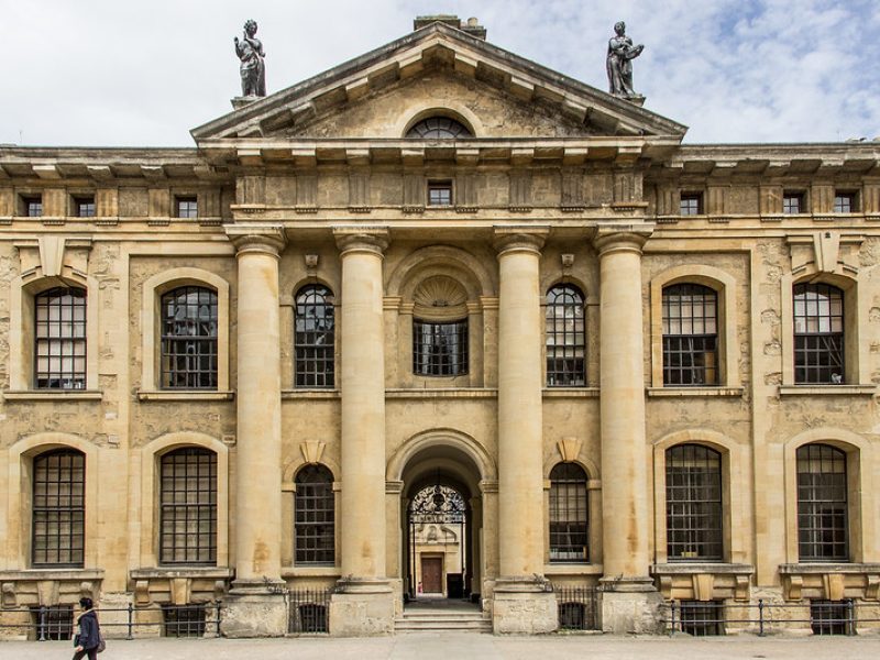 Historical Oxford Buildings: The Clarendon Building