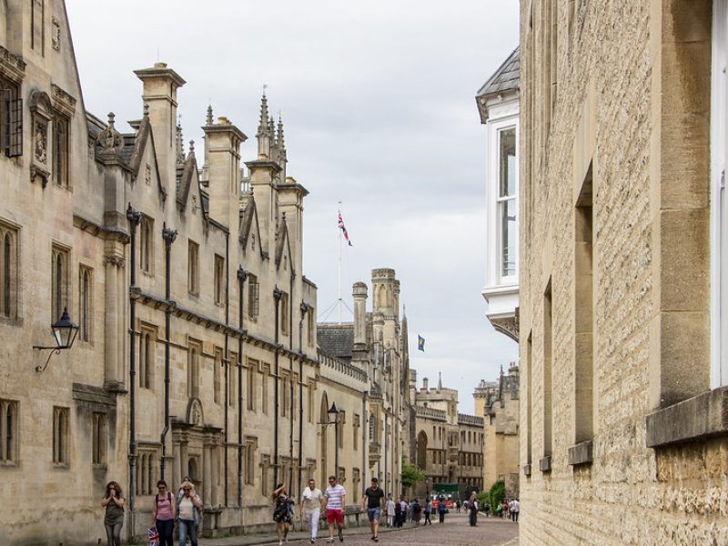 Oxford's Merton Street - Beautiful Passages, Lanes & Streets