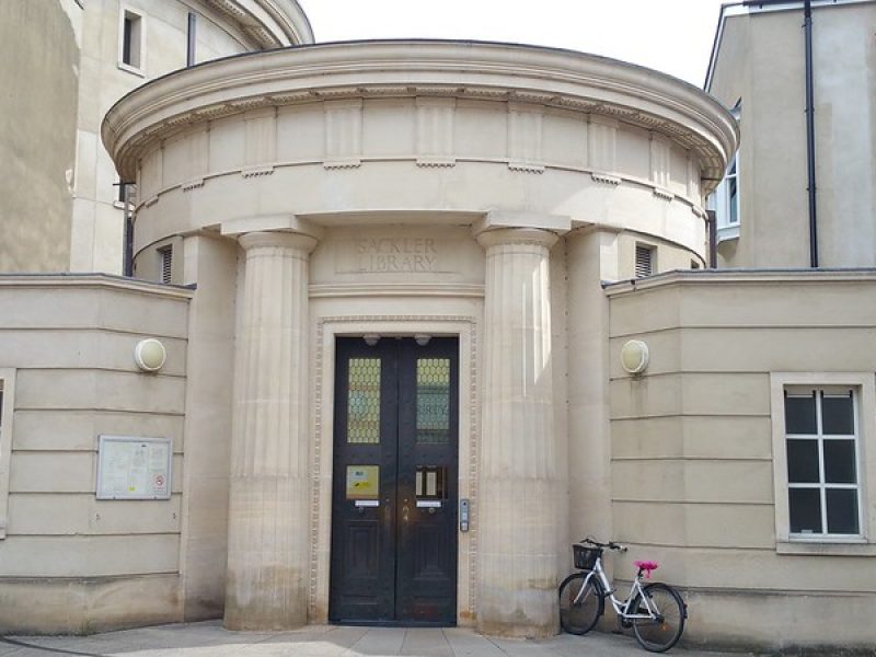 Oxford University - Sackler Library. Image courtesy of Ralf van Buehren