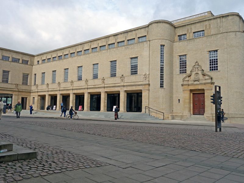 Oxford University - New Library (Weston). Image courtesy of Tejvan Pettinger.