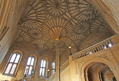 Staircase to Christ Church Hall. Image courtesy of Fr Lawrence Lew, O.P. via Flickr Commons.