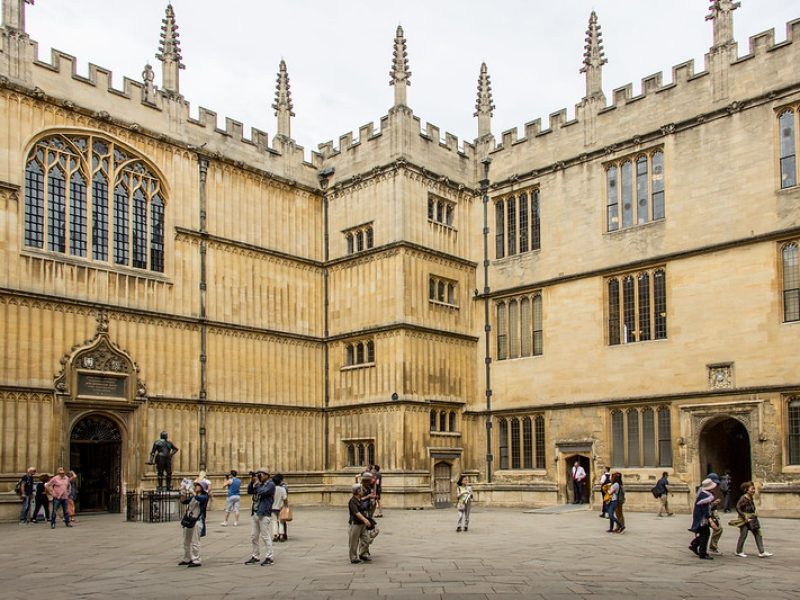 Bodleian Library - Entrance. Image courtesy of Billy Wilson.